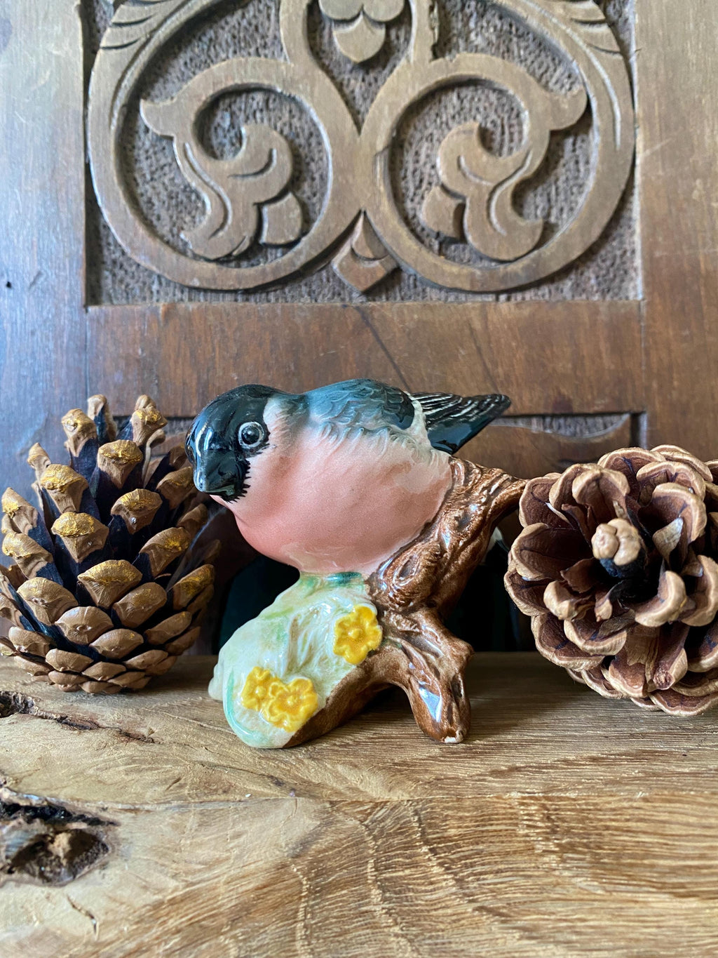 Beswick ceramic bullfinch figurine 