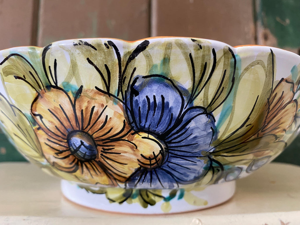 Castelli Pottery Hand Painted Bowl