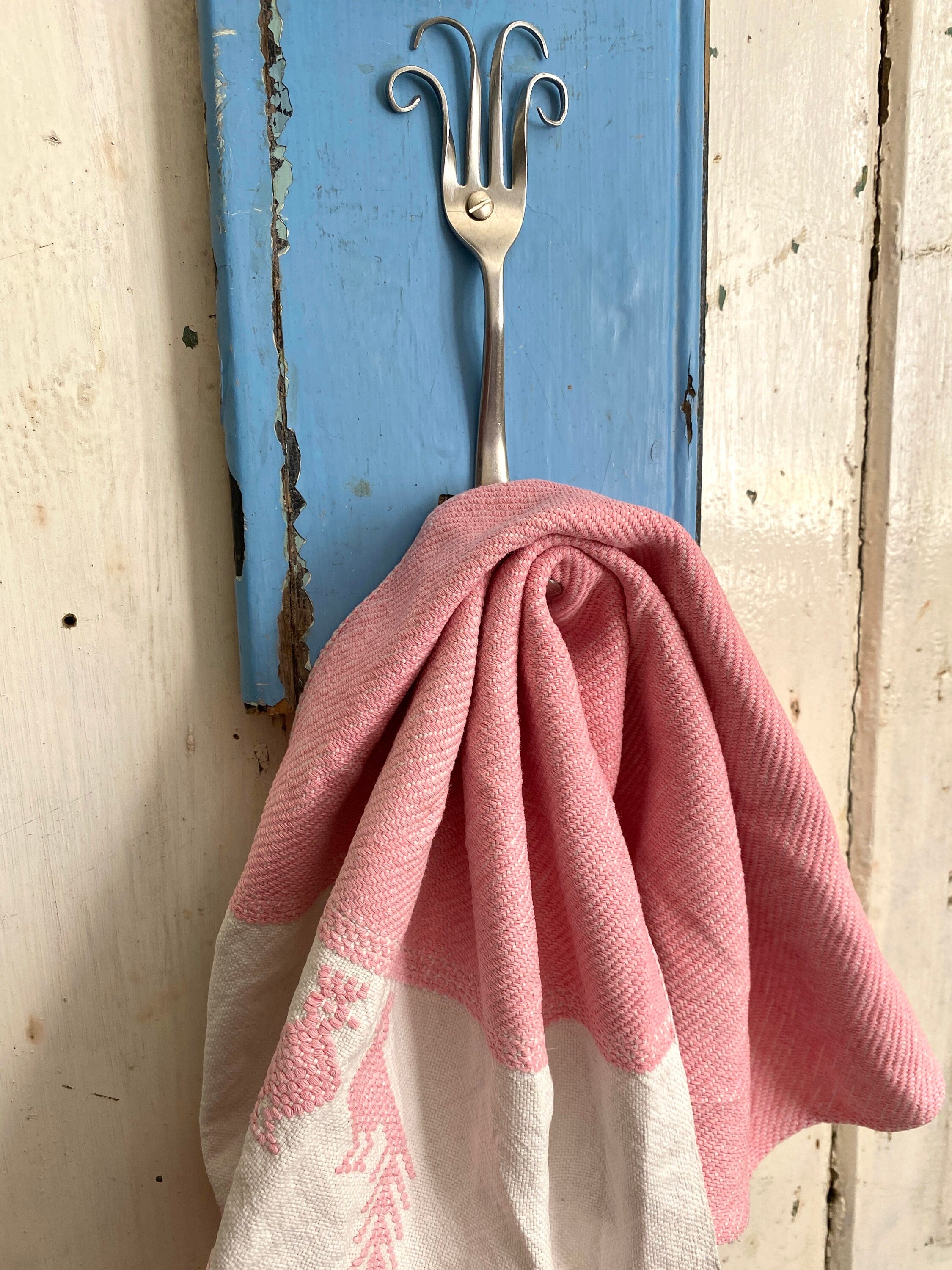 Bent fork hook