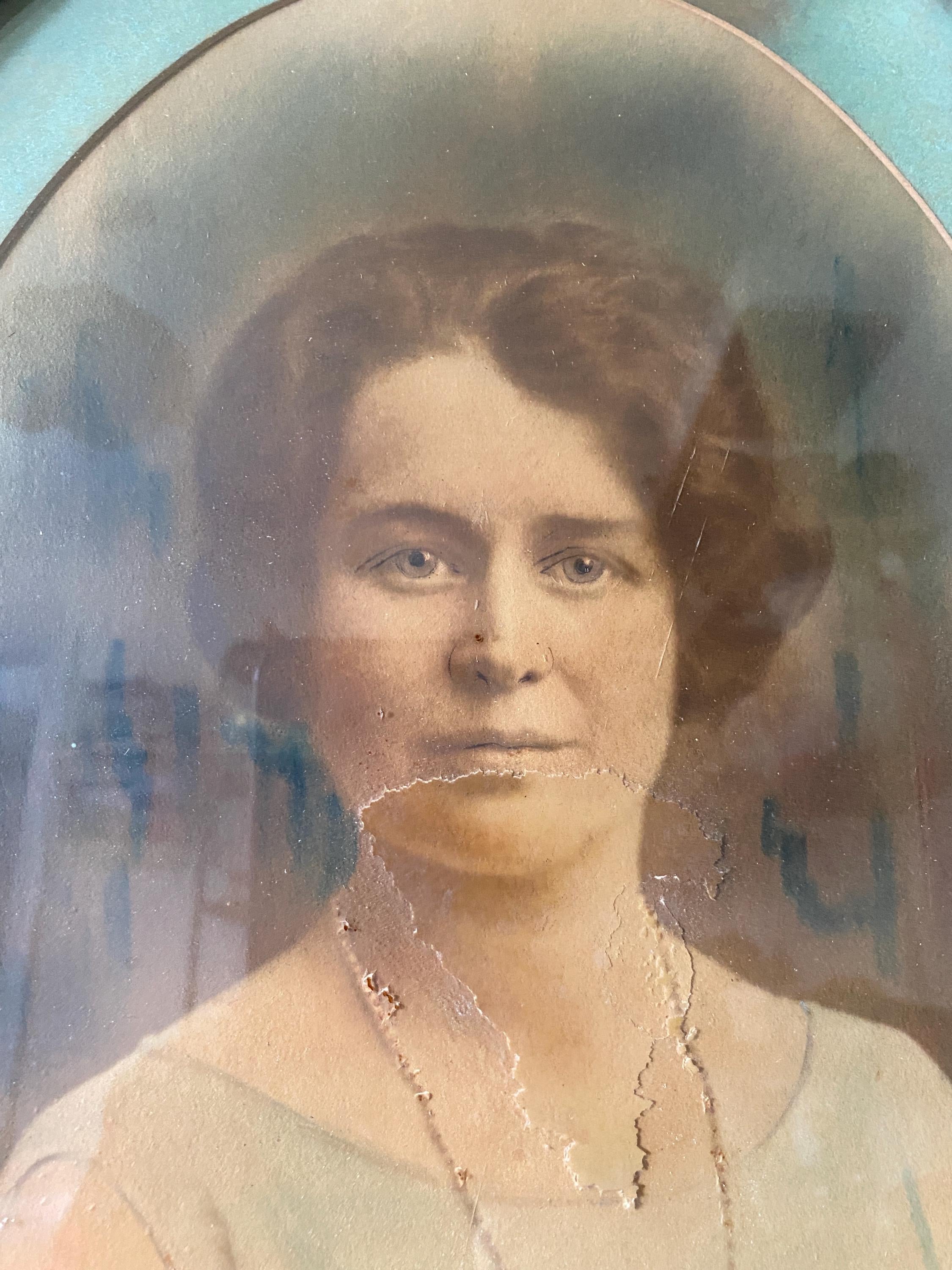 Vintage portrait of a woman