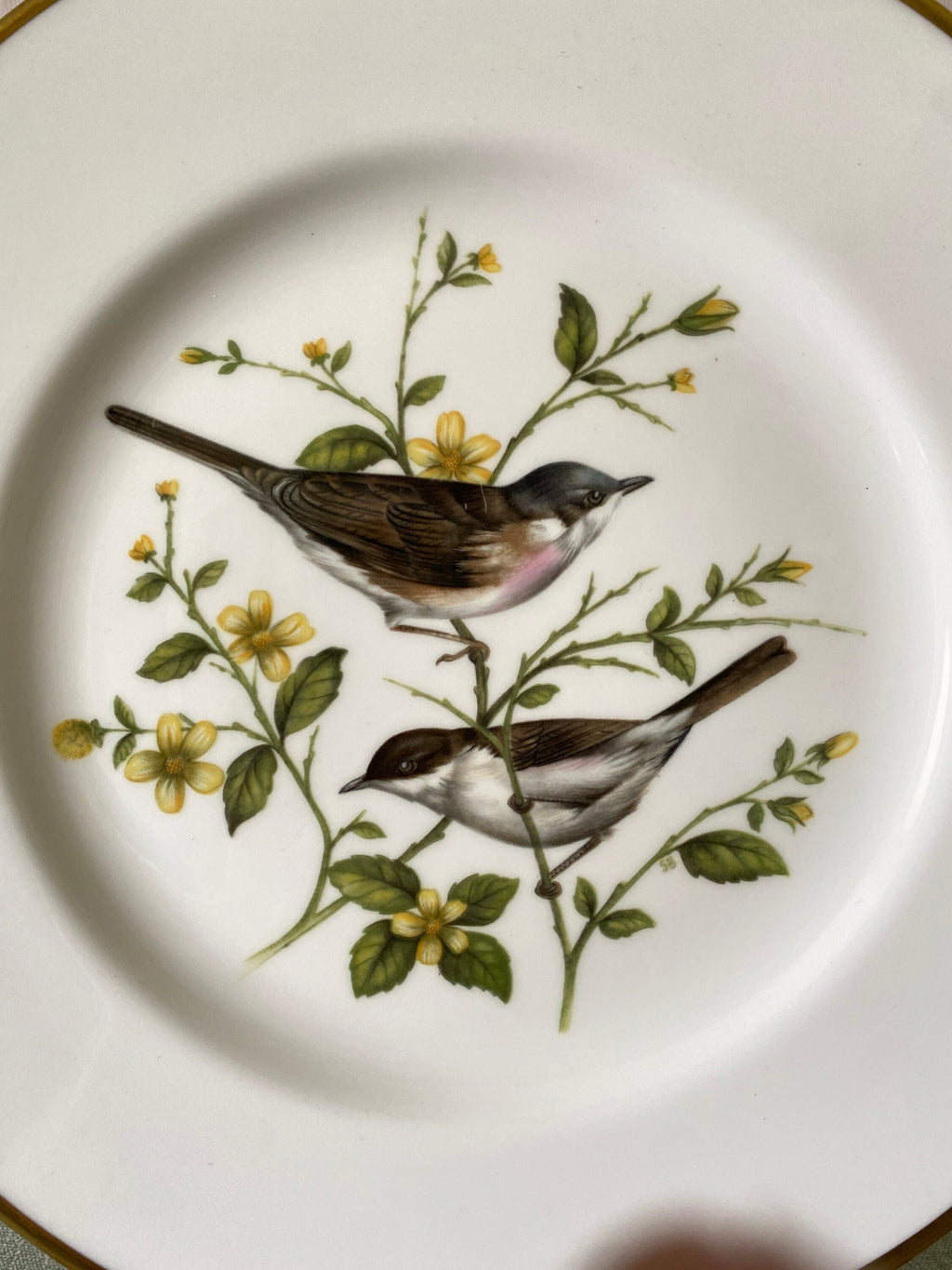 Whitethroats Plate