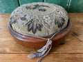 Victorian beaded footstool