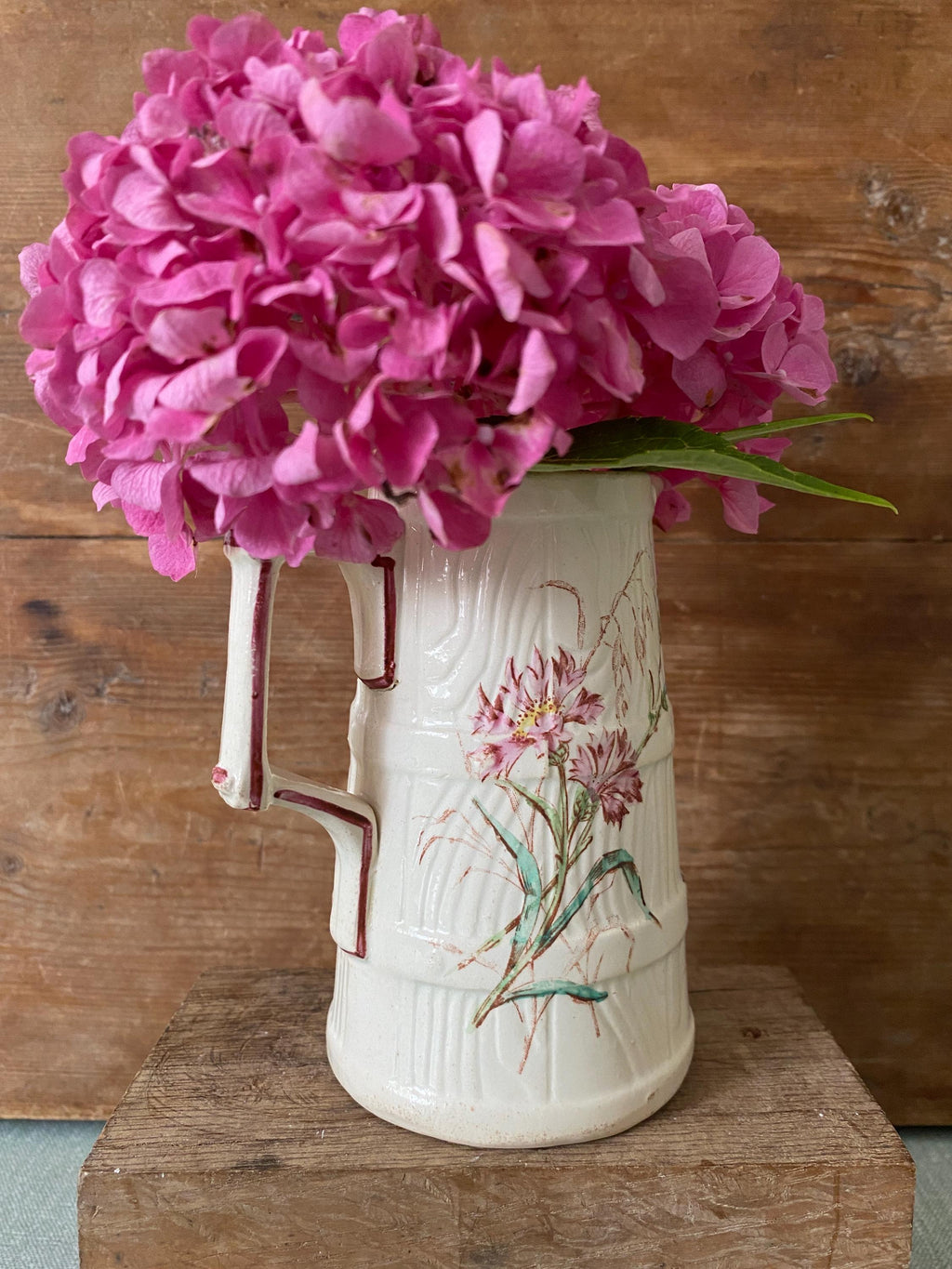 Floral jug