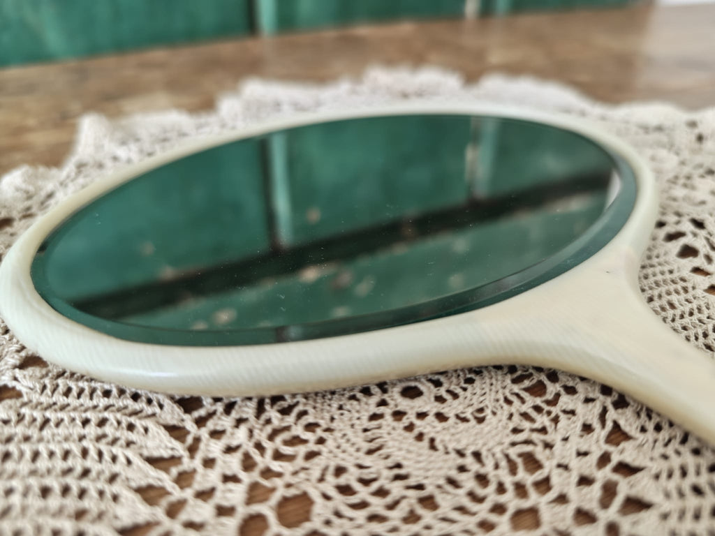 Vintage hand mirror