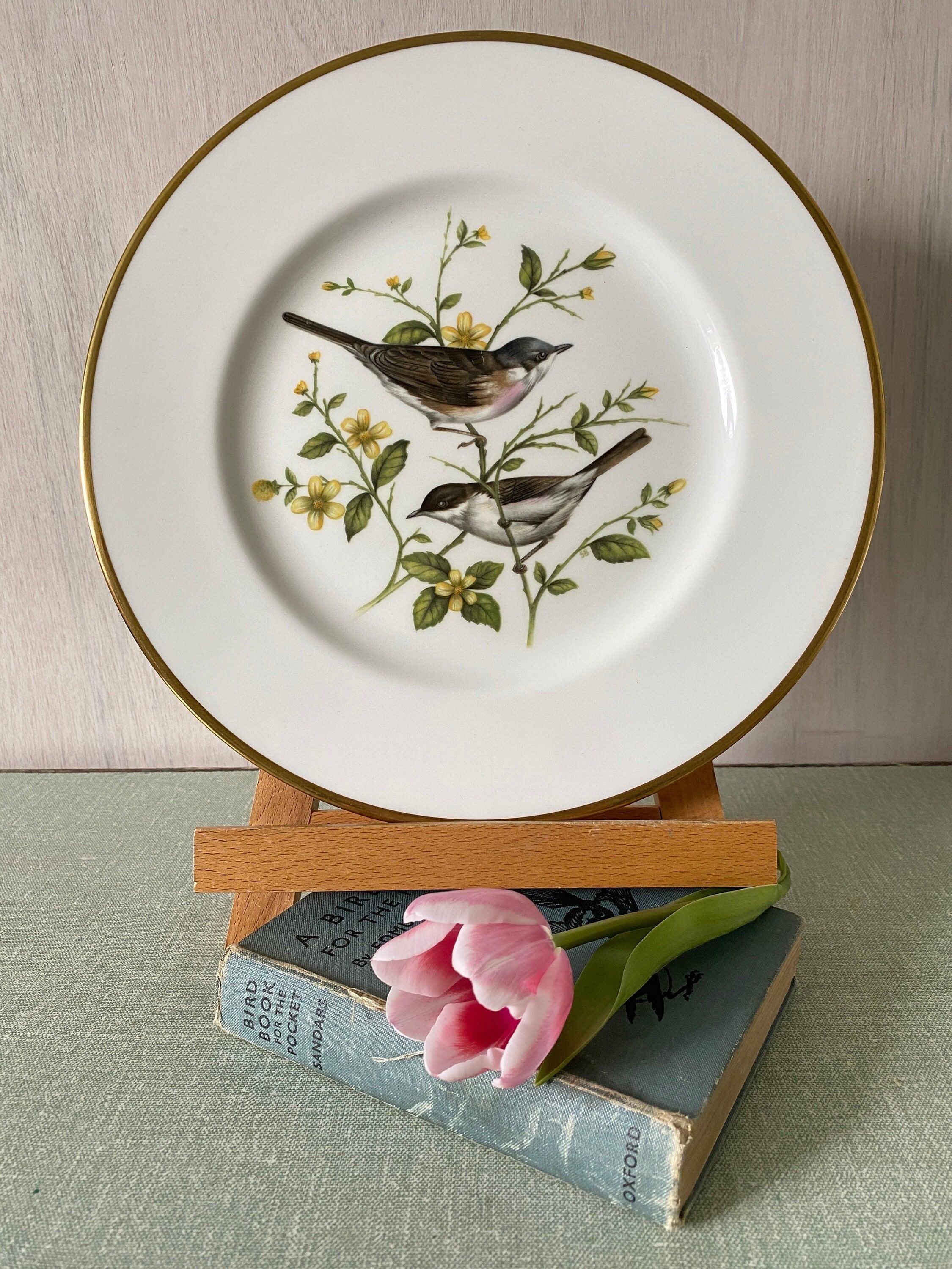 Coalport Whitethroat Plate