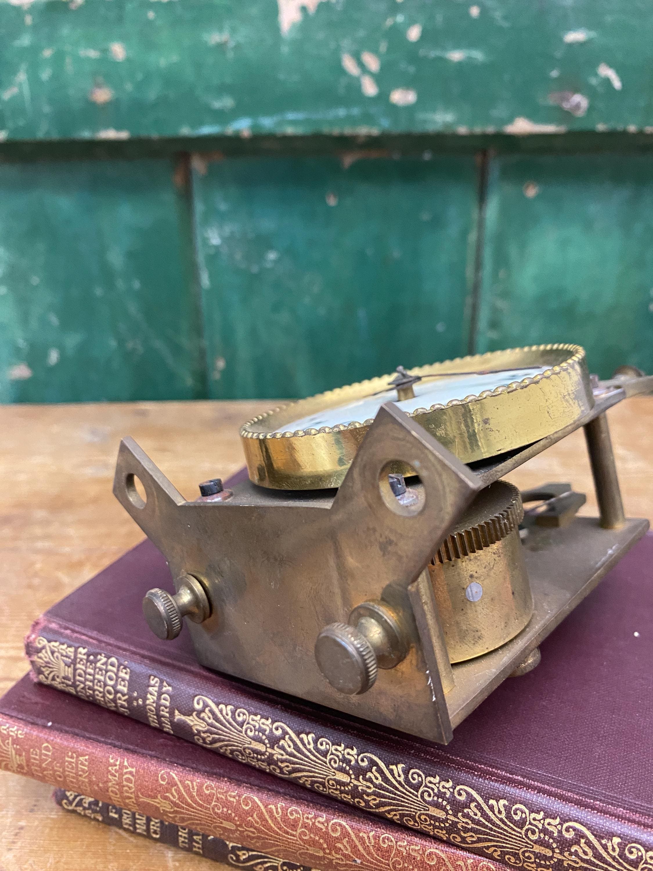 Brass mechanical clock component