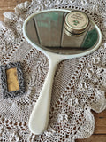 Vintage hand held mirror