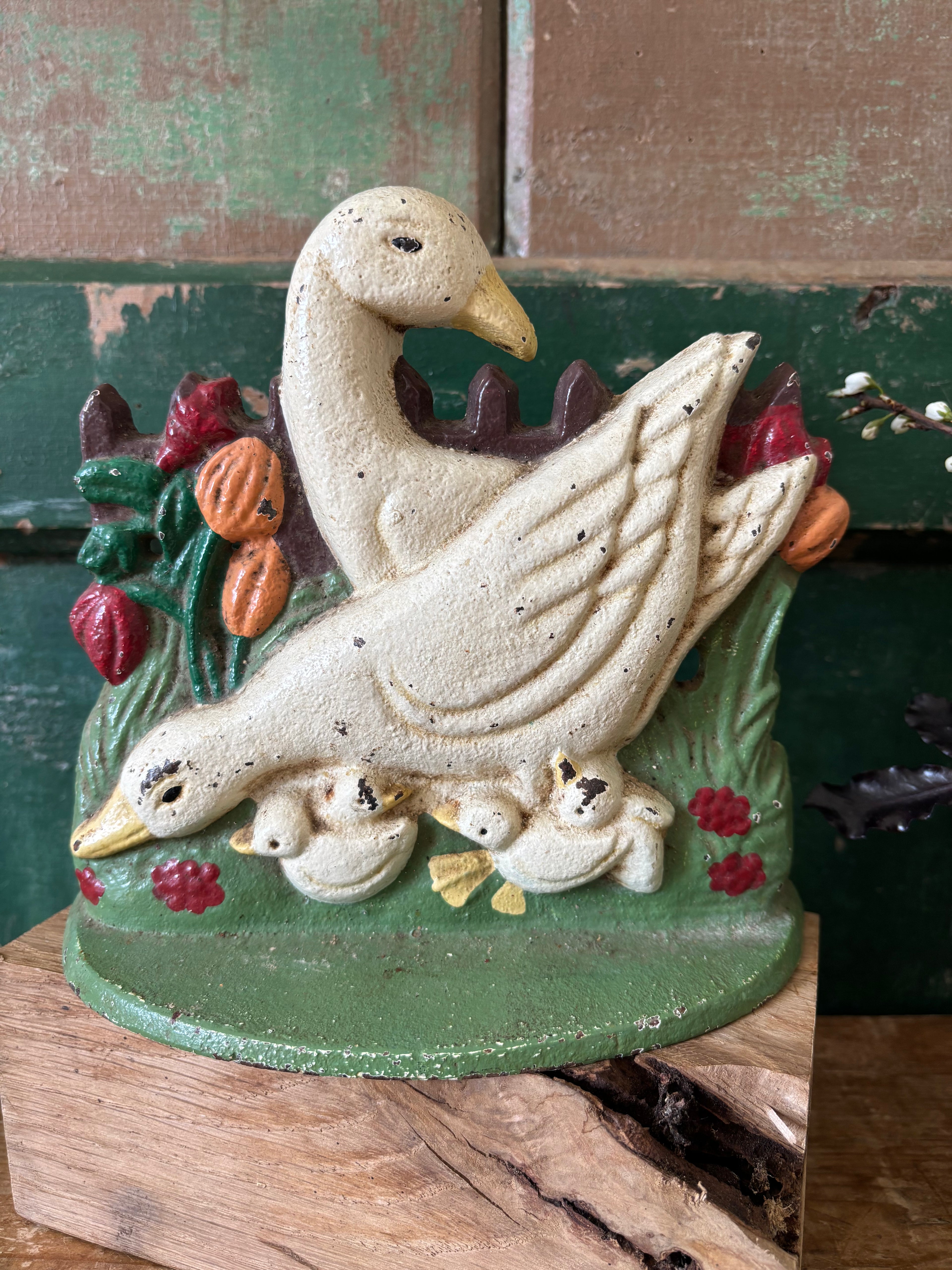 Cast Iron Duck Door Stop