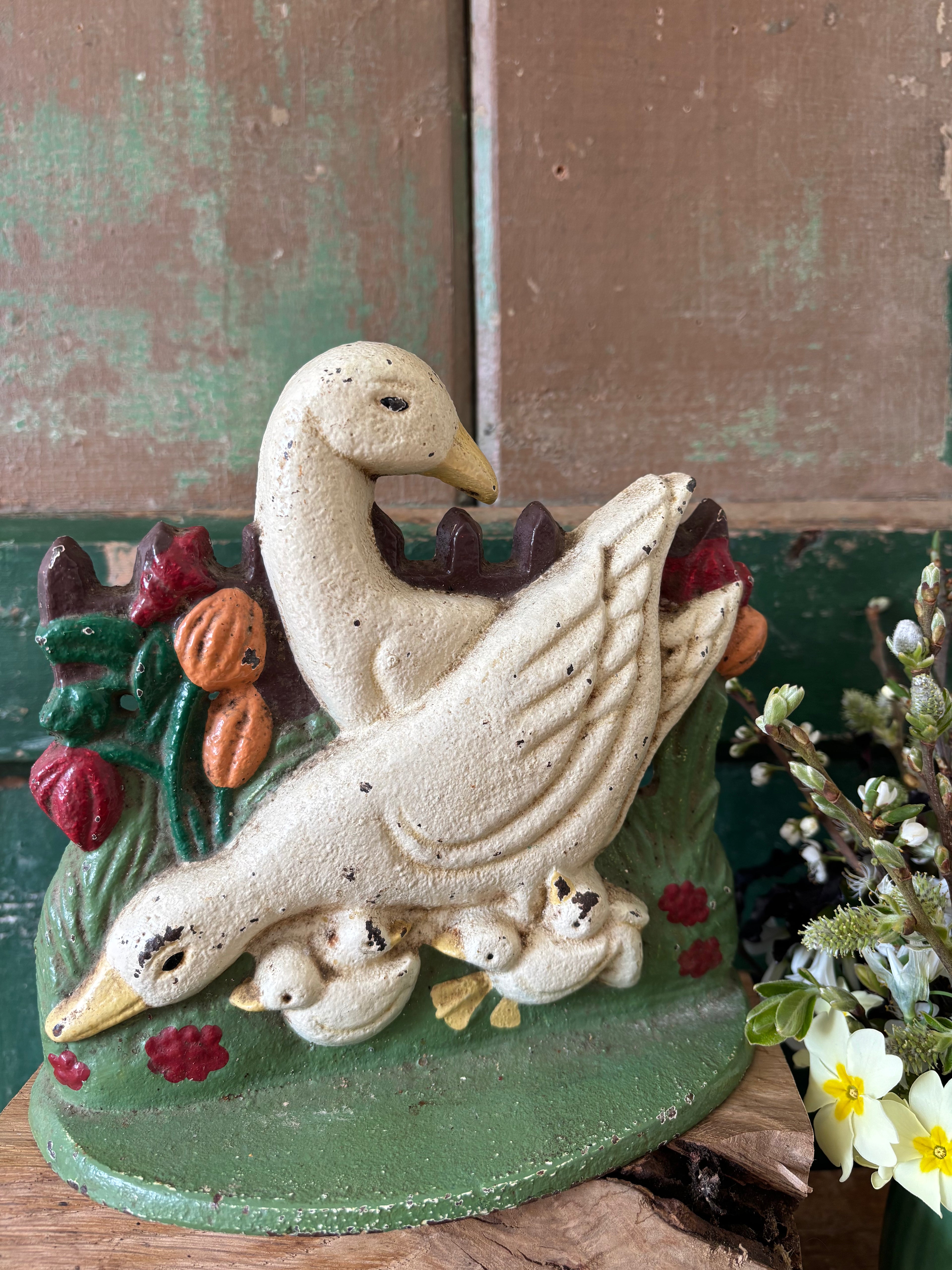 Cast Iron Duck Door Stop