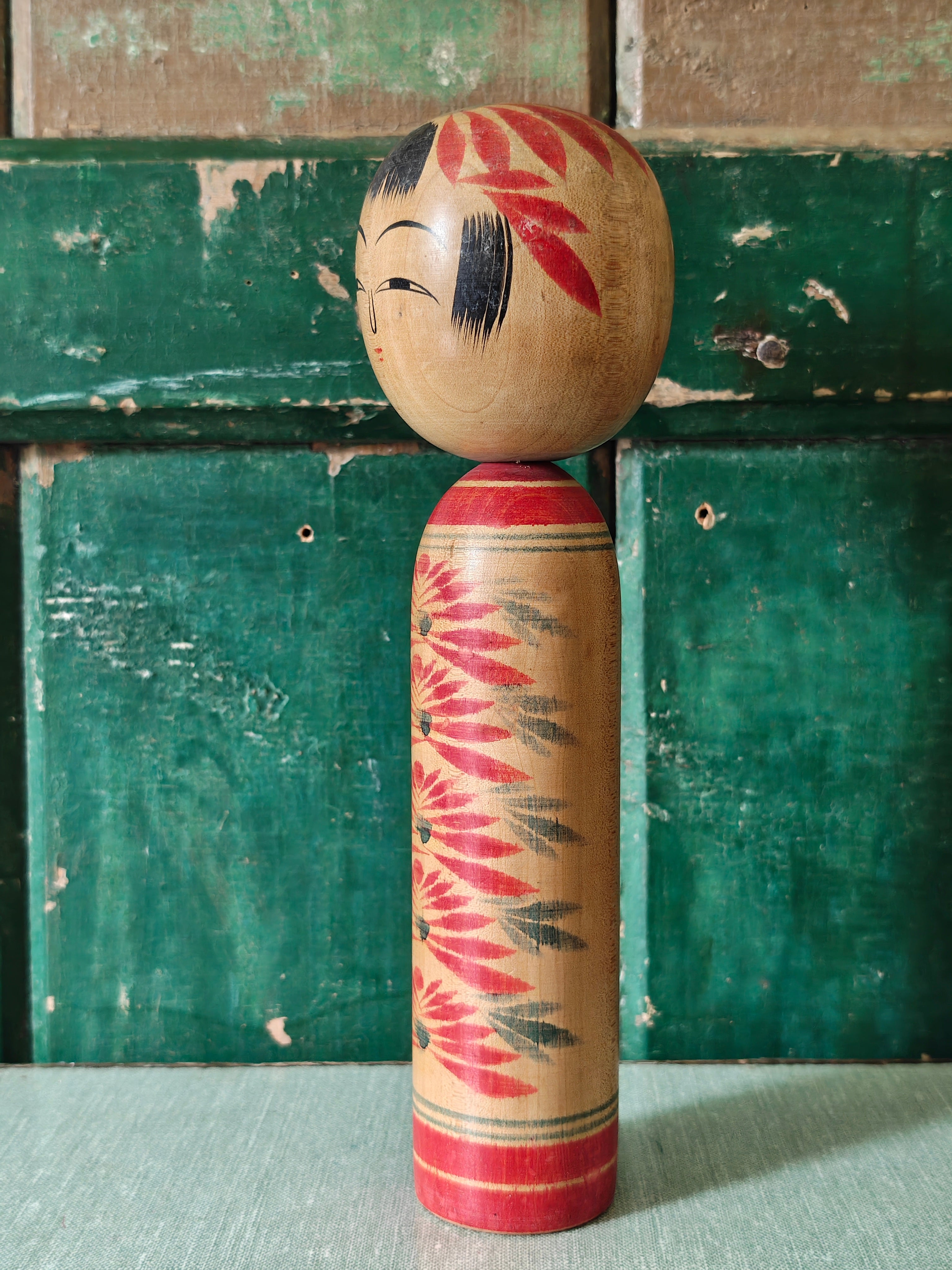 Vintage wooden Kokeshi doll
