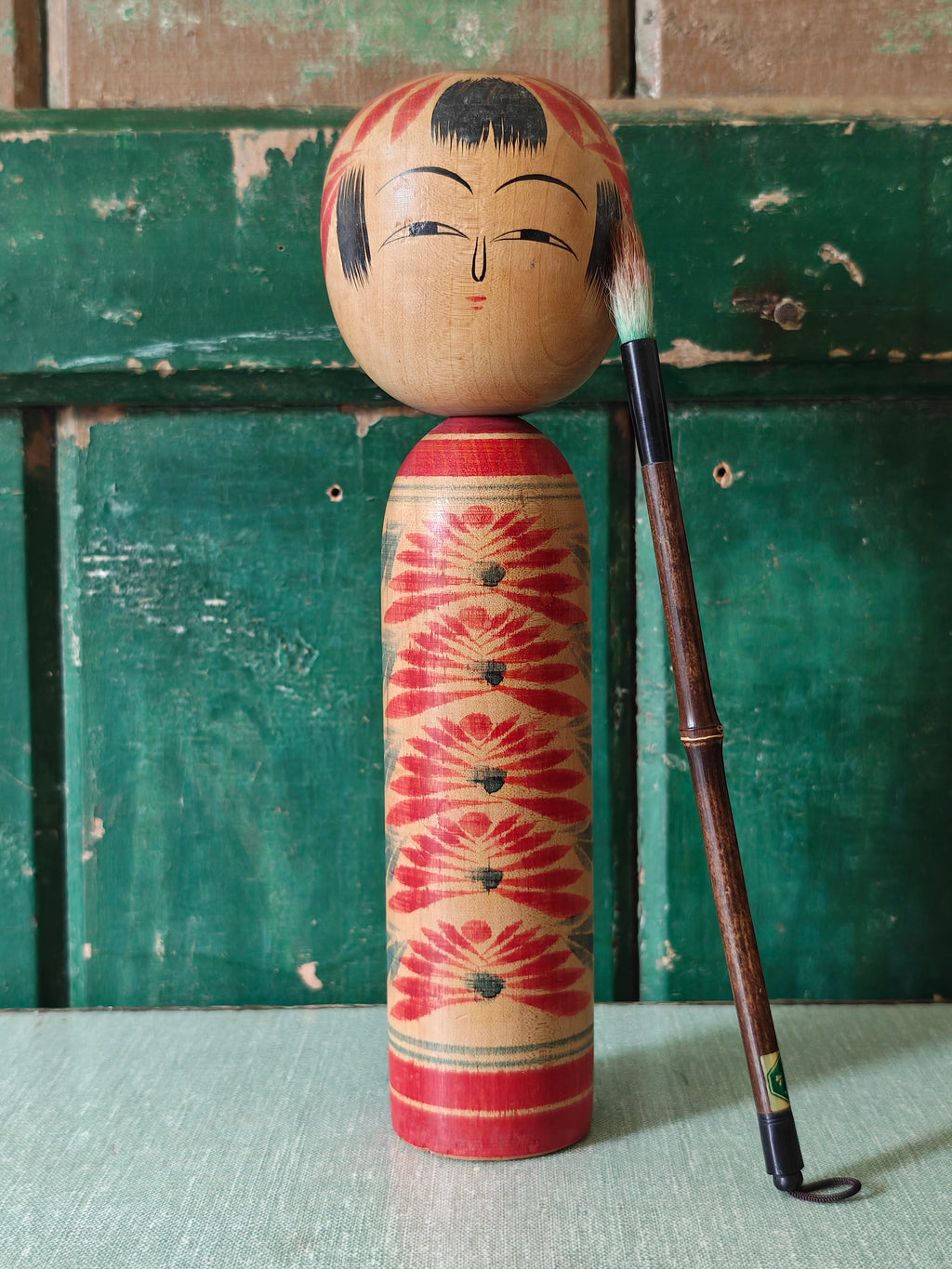 Vintage wooden Kokeshi doll