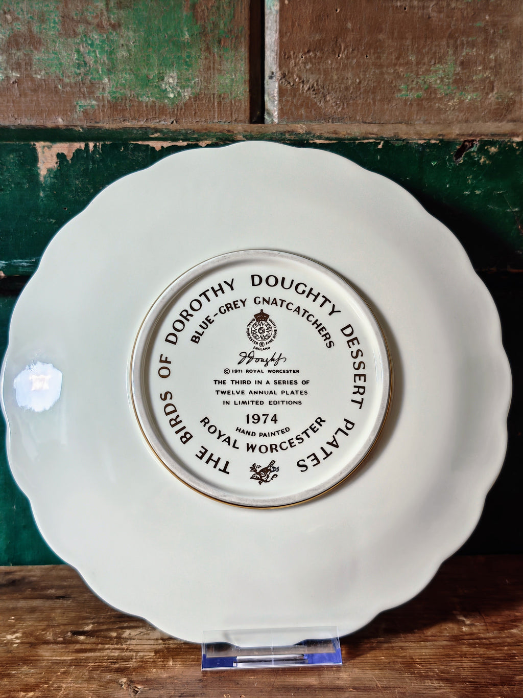 Royal Worcester Limited Edition Plate