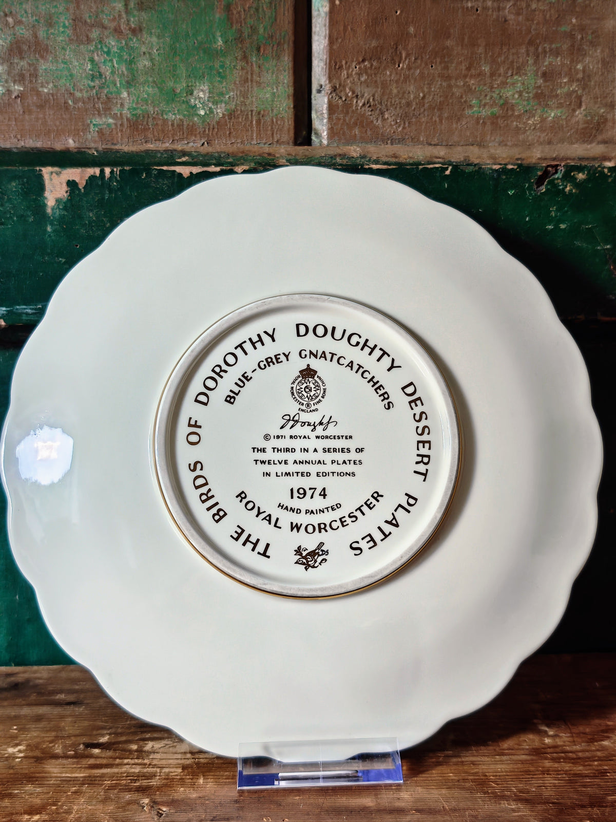 Royal Worcester Limited Edition Plate