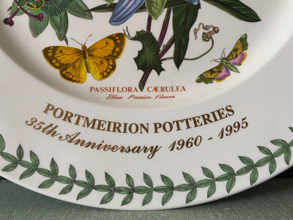 Portmeirion Botanic Garden 35th Anniversary Platter