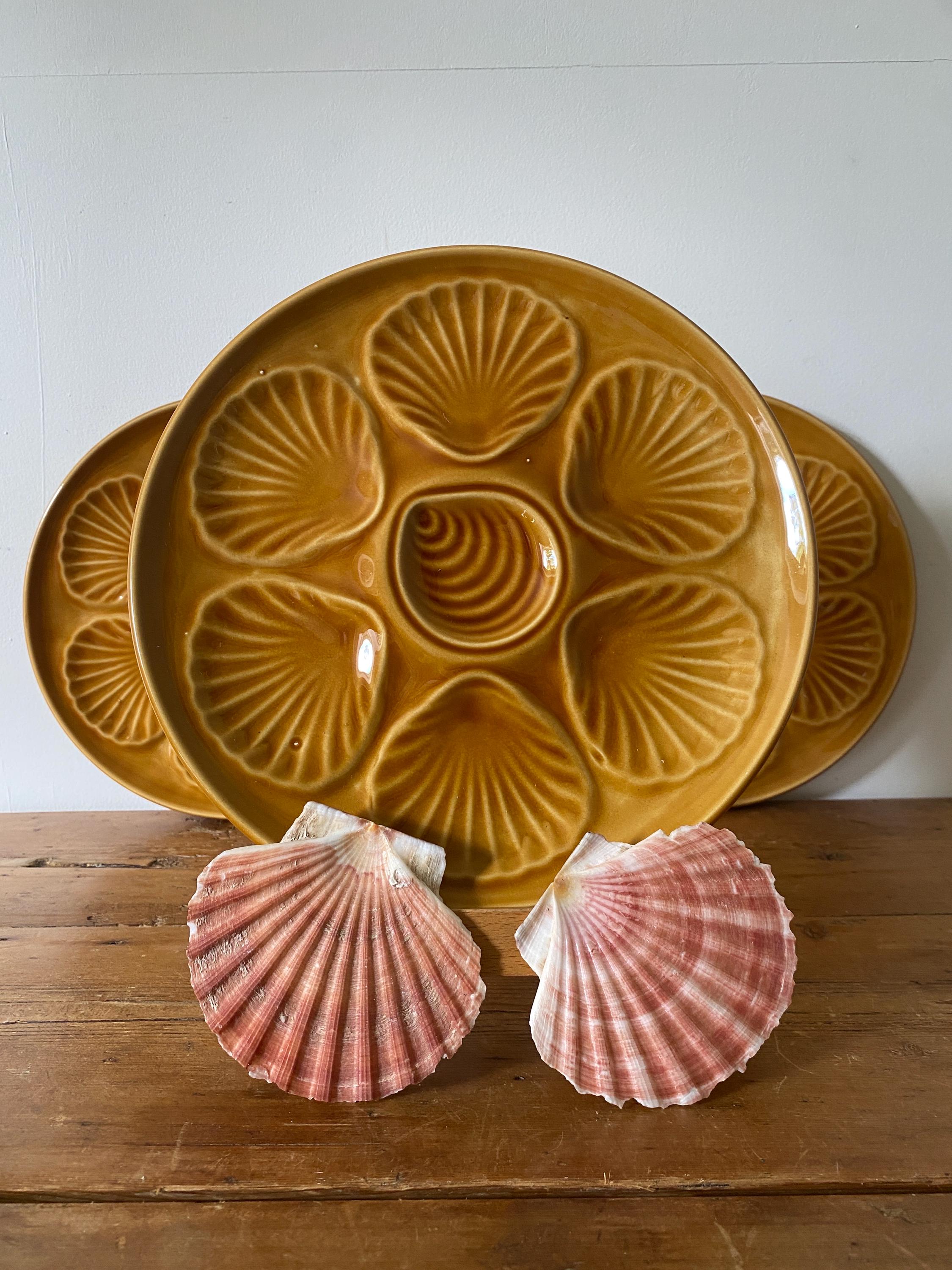 French oyster plate