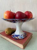 Decorative ceramic pedestal bowl 