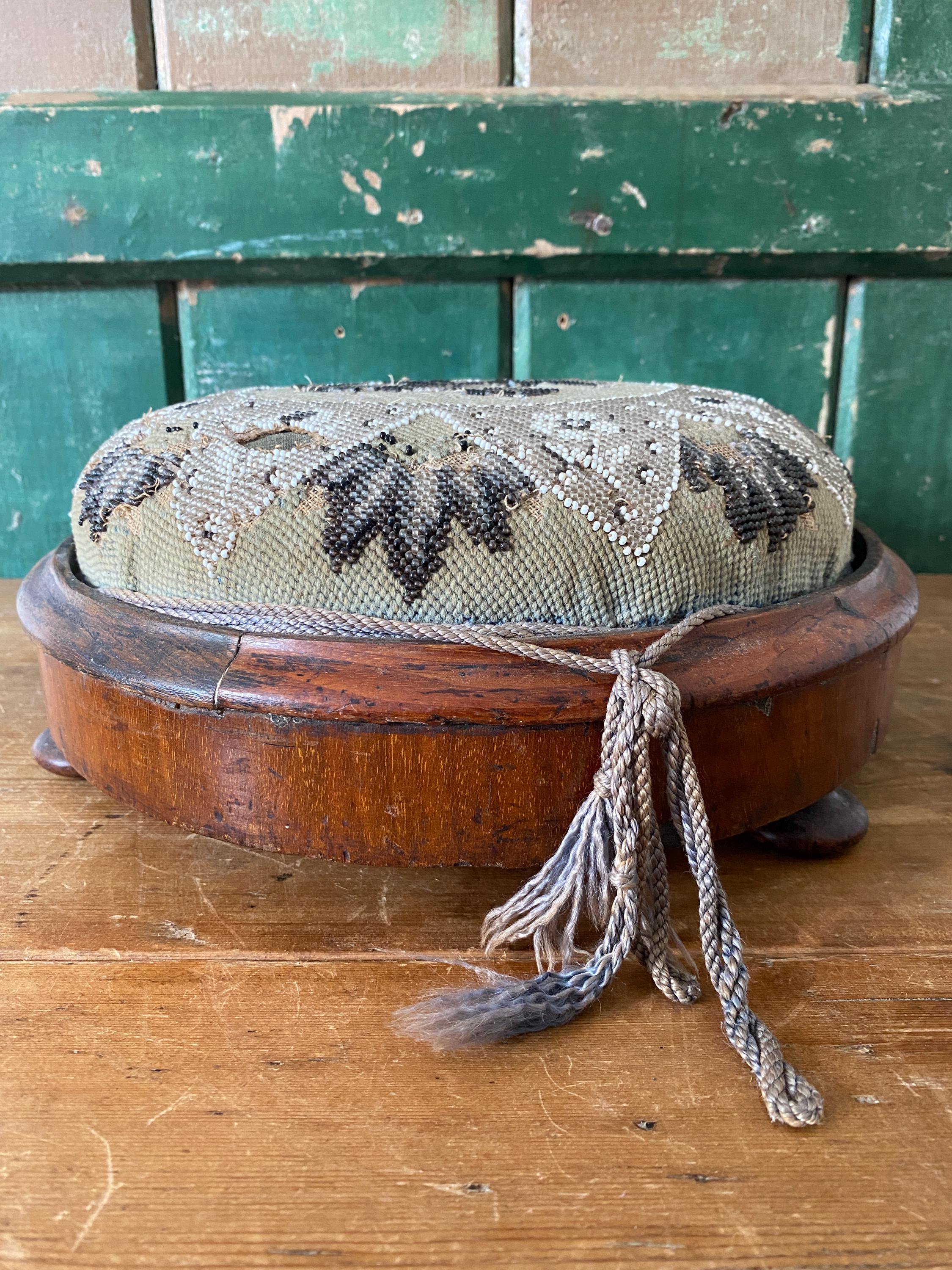 Victorian ladies footstool