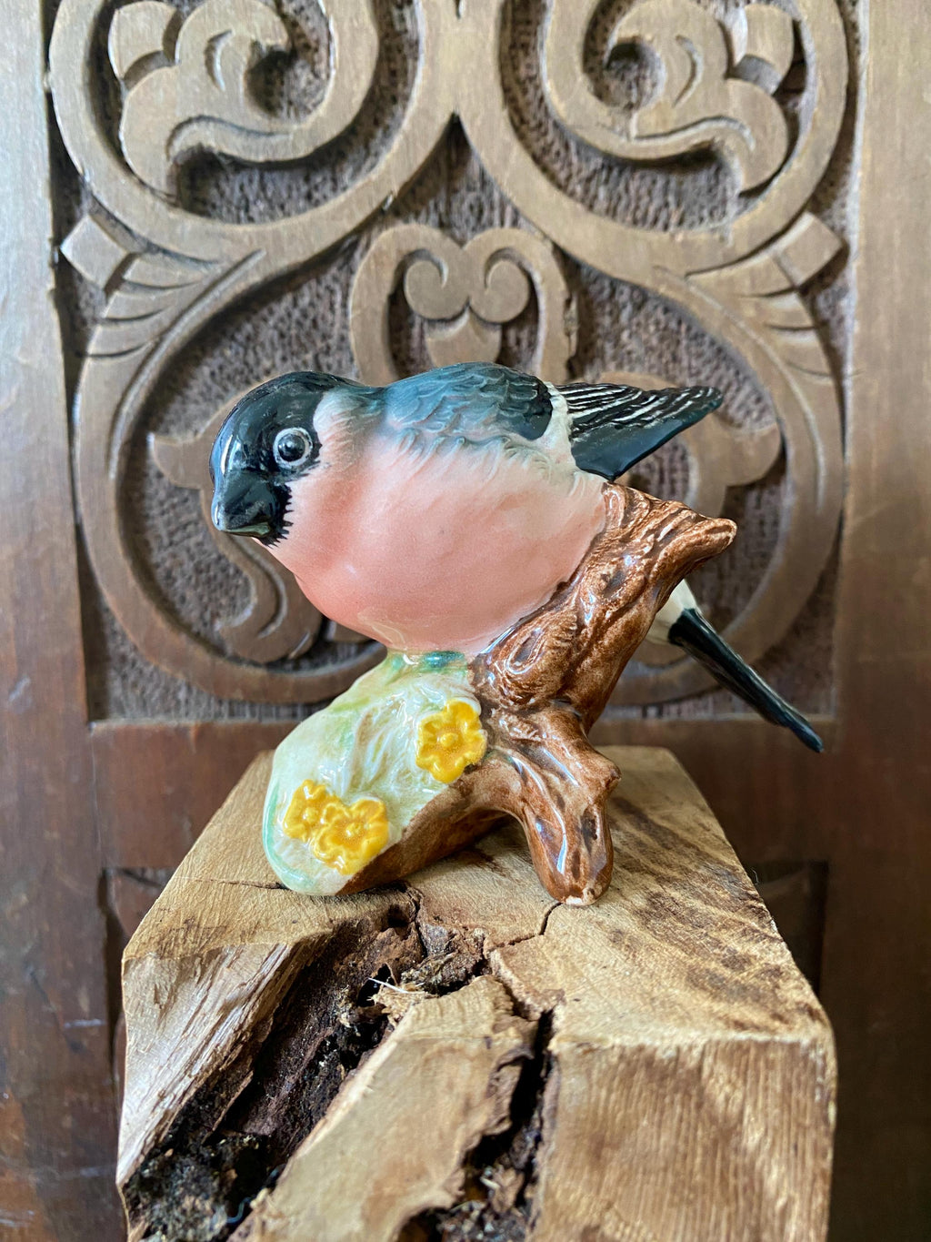 Beswick ceramic bullfinch figurine 