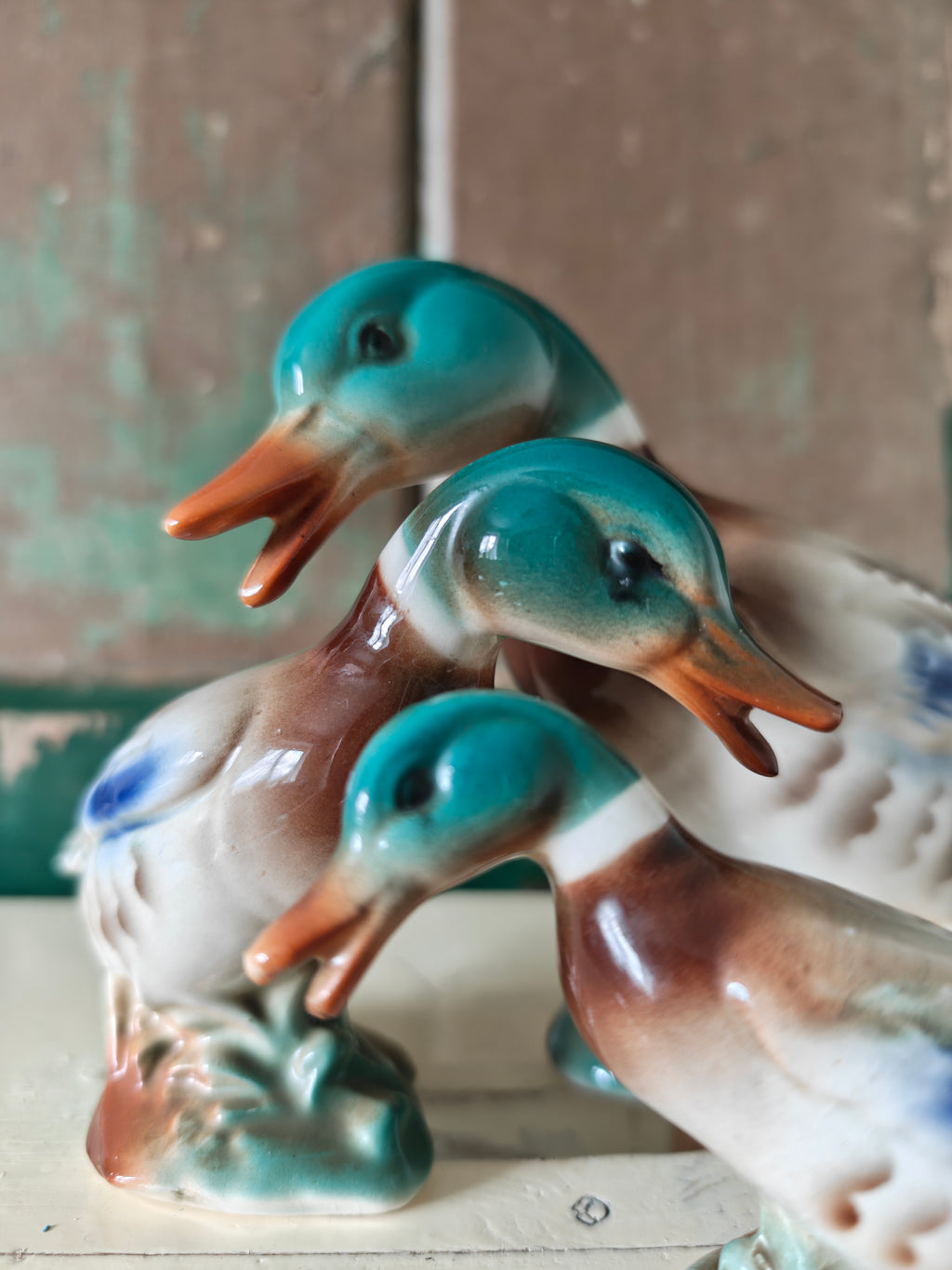 Royal Copley Mallard Duck Set