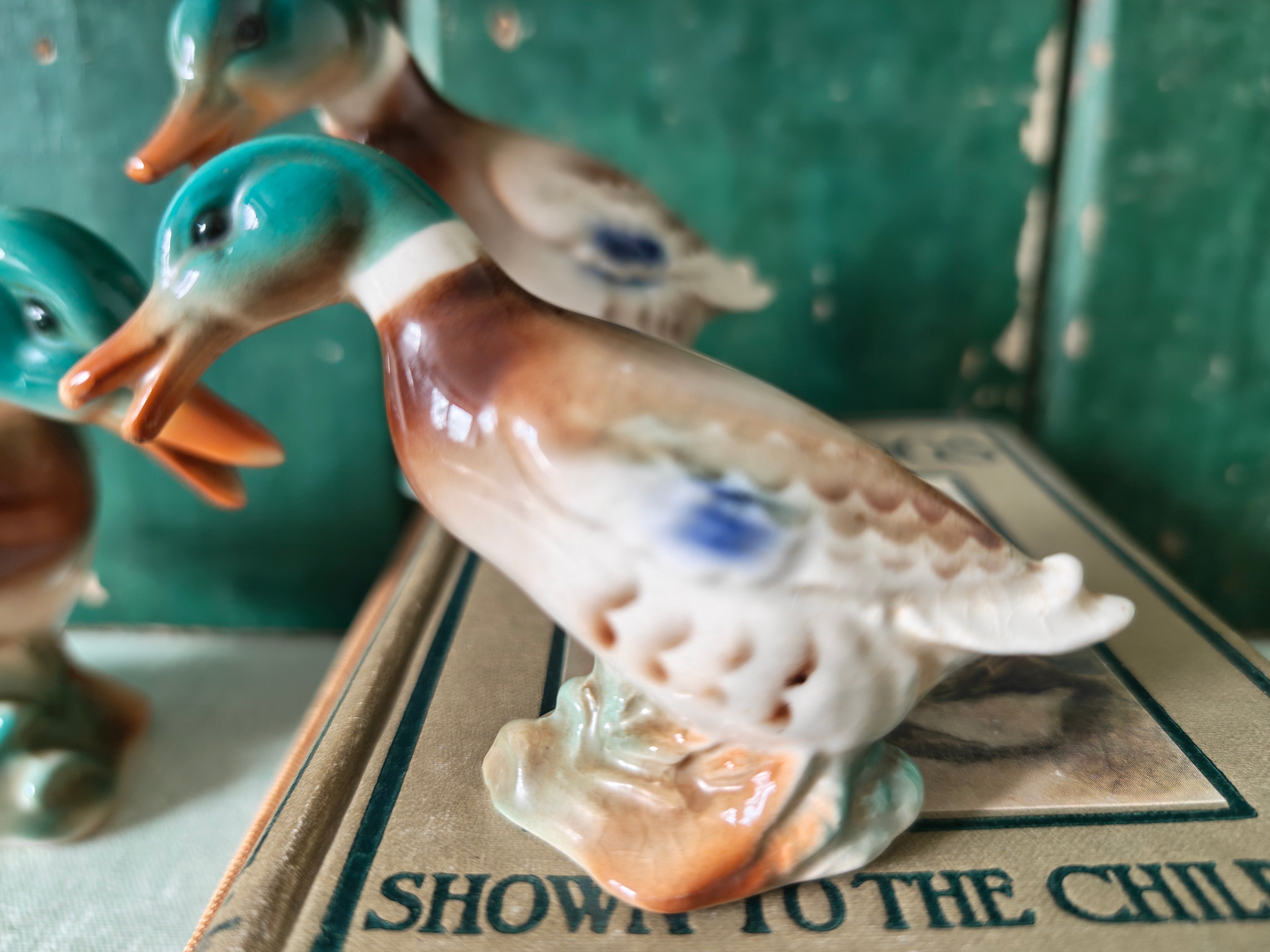 Royal Copley Mallard Duck Set