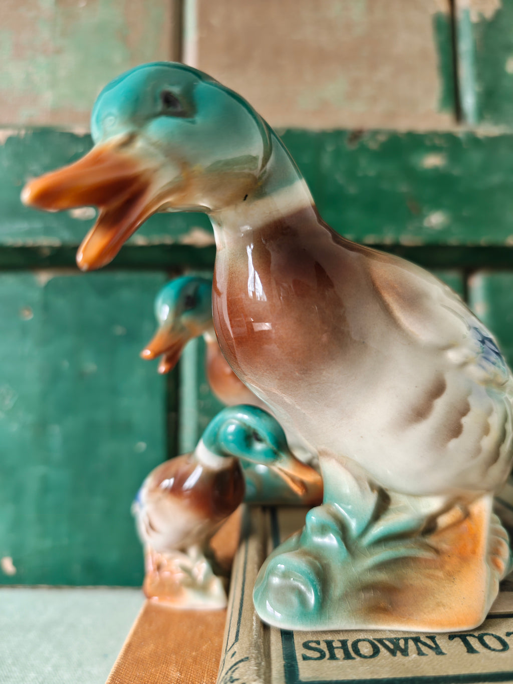 Royal Copley Mallard Duck Set