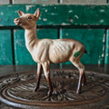 Ceramic deer figurine with Beswick label