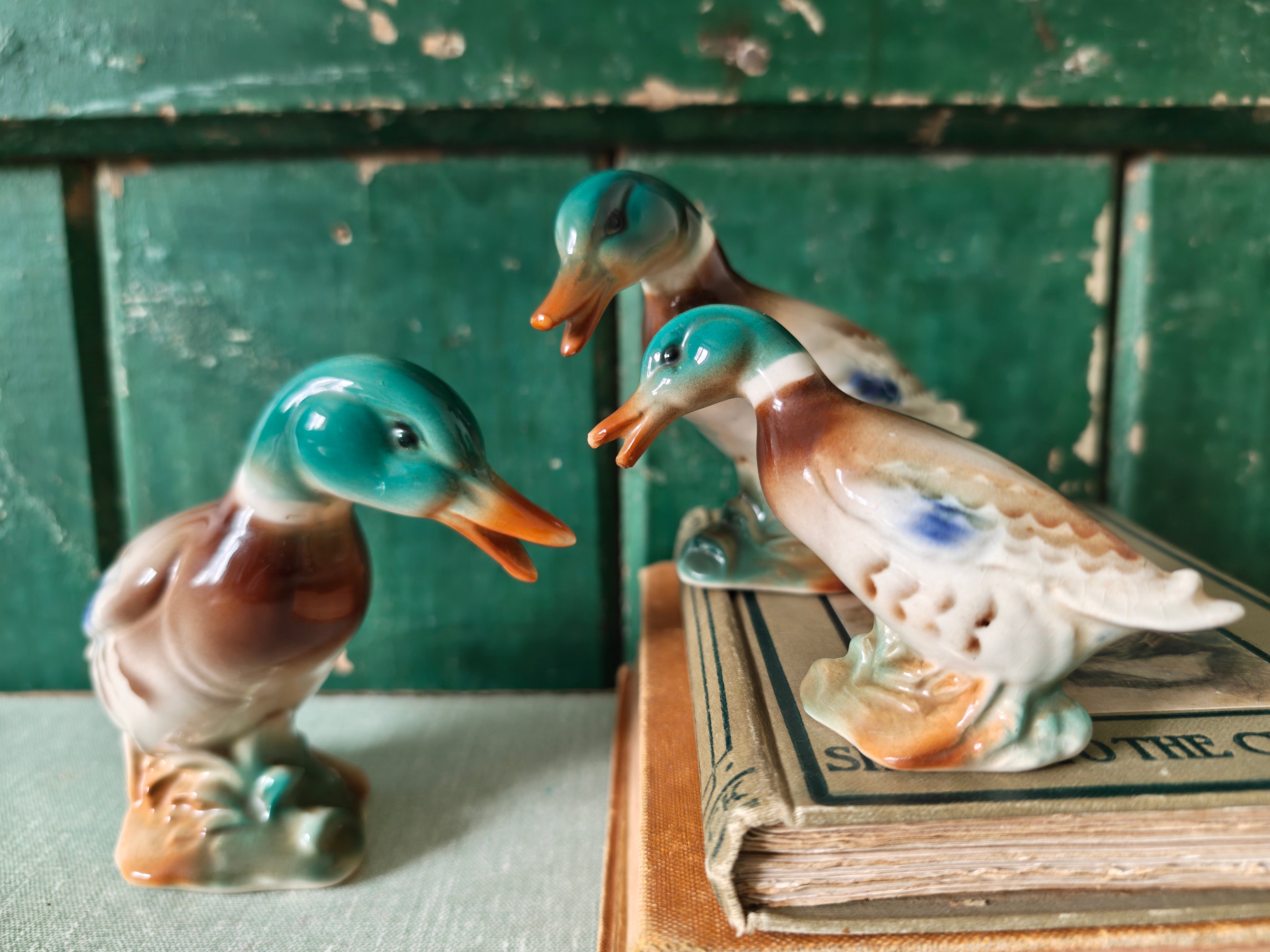 Royal Copley Mallard Duck Set