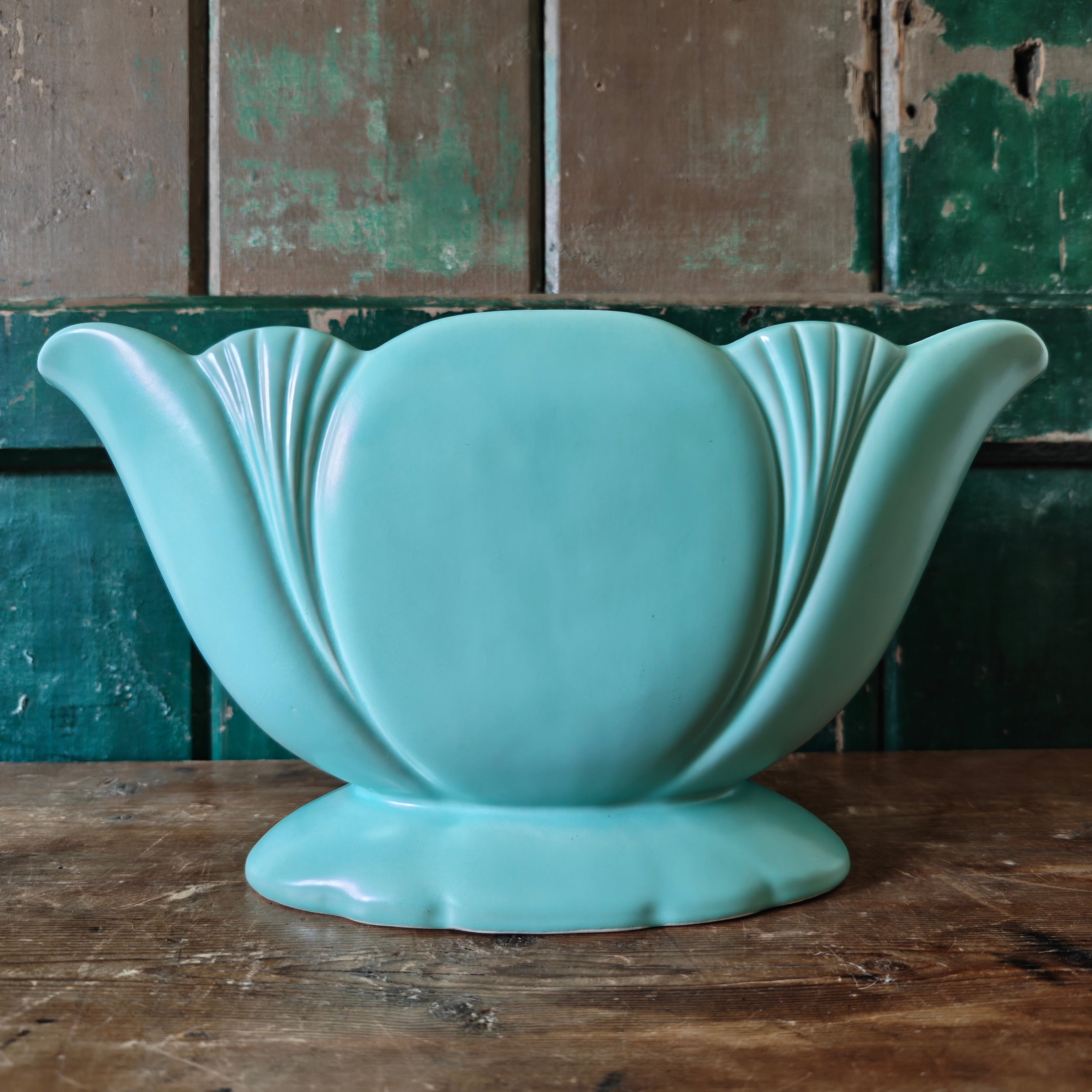 Pale green classical vase